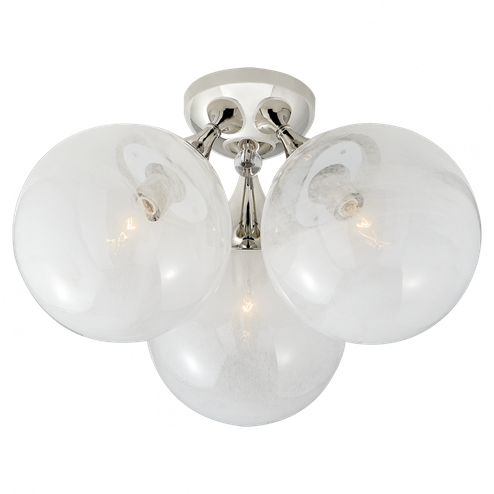 Cristol Large Triple Flush Mount (279|ARN 4401PN-WG)