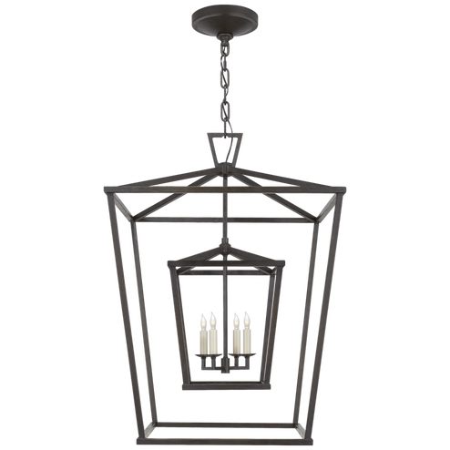 Darlana Large Double Cage Lantern (279|CHC 2179AI)