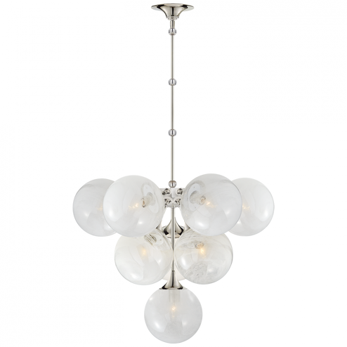 Cristol Tiered Chandelier (279|ARN 5401PN-WG) Cristol Tiered Chandelier (279|ARN 5401PN-WG)