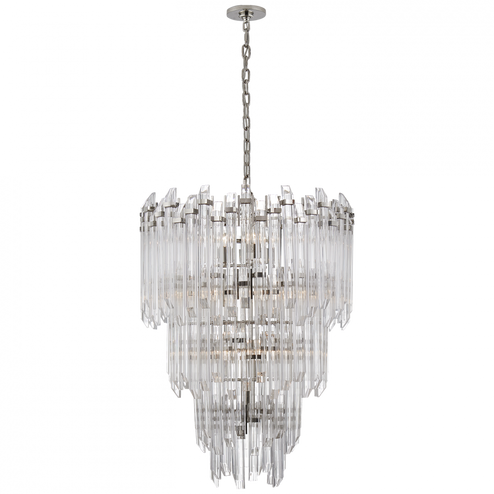 Adele Three-Tier Waterfall Chandelier (279|SK 5423PN-CA)
