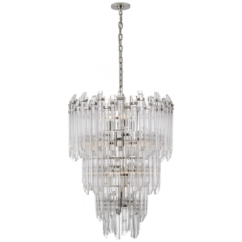Adele Three-Tier Waterfall Chandelier (279|SK 5423PN-CA)
