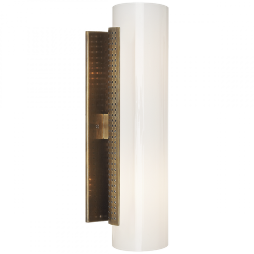 Precision Cylinder Sconce (279|KW 2220AB-WG)