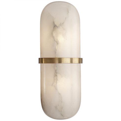 Melange Pill Form Sconce (279|KW 2012AB-ALB)