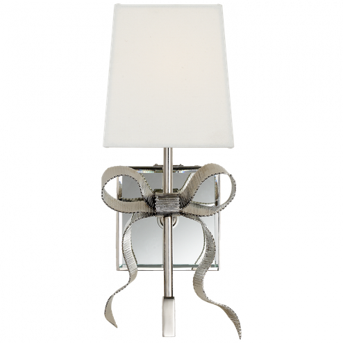Ellery Gros-Grain Bow Small Sconce (279|KS 2008PN-L)