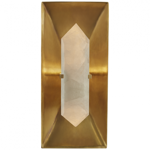 Halcyon Rectangle Sconce (279|KW 2091AB/Q)