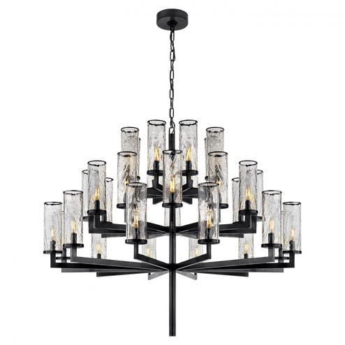 Liaison Triple Tier Chandelier (279|KW 5202BZ-CRG)
