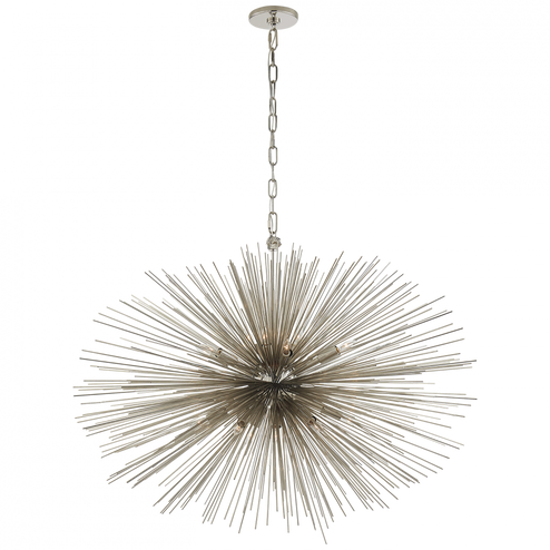 Strada Medium Oval Chandelier (279|KW 5074PN)