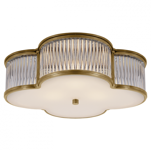 Basil 17'' Flush Mount (279|AH 4015NB/CG-FG)