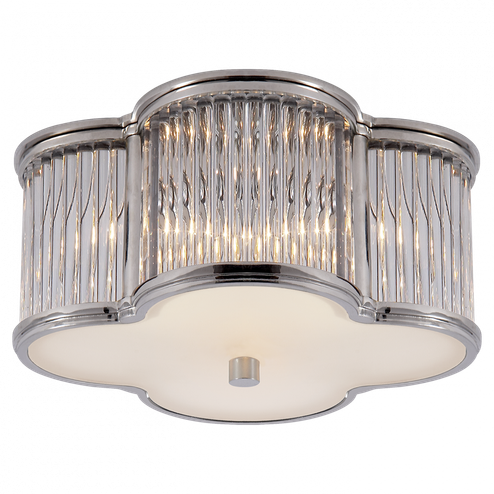 Basil Small Flush Mount (279|AH 4014PN/CG-FG)