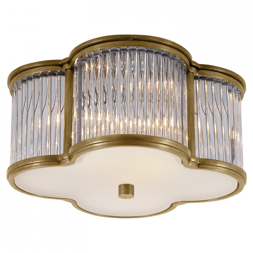 Basil Small Flush Mount (279|AH 4014NB/CG-FG)