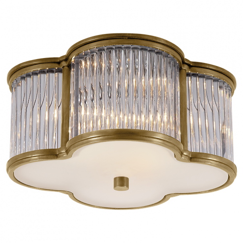 Basil Small Flush Mount (279|AH 4014NB/CG-FG)