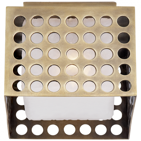Precision Small Square Flush Mount (279|KW 4060AB-CDG)