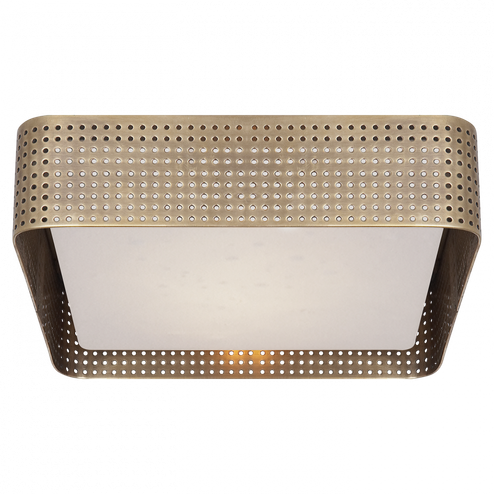 Precision Large Square Flush Mount (279|KW 4061AB-CDG)
