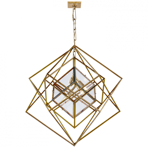 Cubist Medium Chandelier (279|KW 5021G-CG)