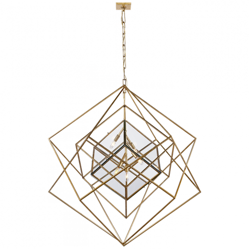 Cubist Large Chandelier (279|KW 5022G-CG)