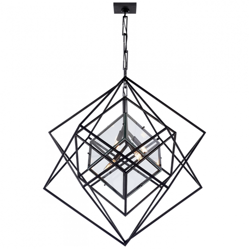 Cubist Medium Chandelier (279|KW 5021AI-CG)