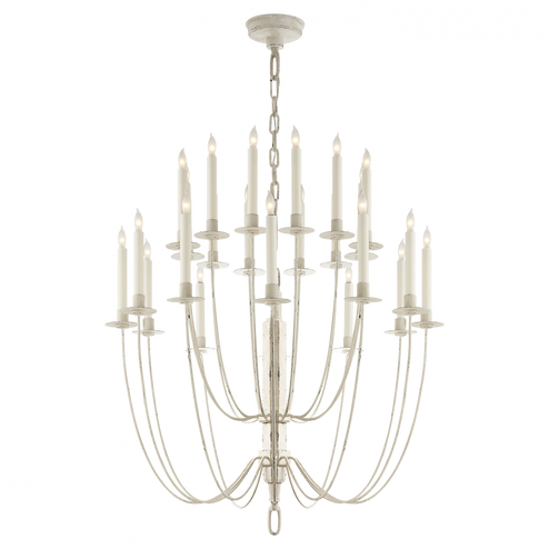 Erika Two-Tier Chandelier (279|TOB 5205BW)