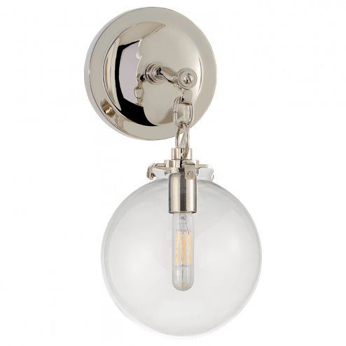 Katie Small Globe Sconce (279|TOB 2225PN/G4-CG)