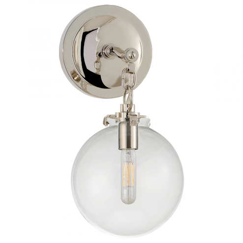 Katie Small Globe Sconce (279|TOB 2225PN/G4-CG)