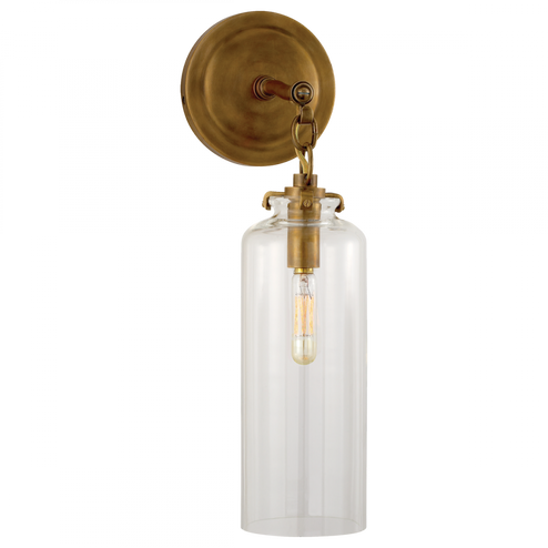 Katie Small Cylinder Sconce (279|TOB 2225HAB/G3-CG)