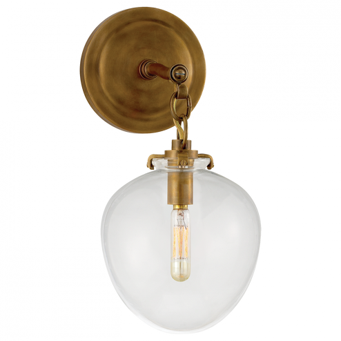 Katie Small Acorn Sconce (279|TOB 2225HAB/G2-CG)