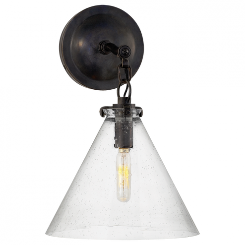 Katie Small Conical Sconce (279|TOB 2225BZ/G6-SG) Katie Small Conical Sconce (279|TOB 2225BZ/G6-SG)