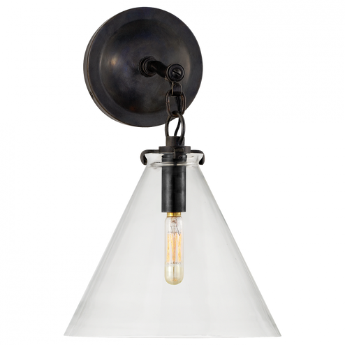 Katie Small Conical Sconce (279|TOB 2225BZ/G6-CG)