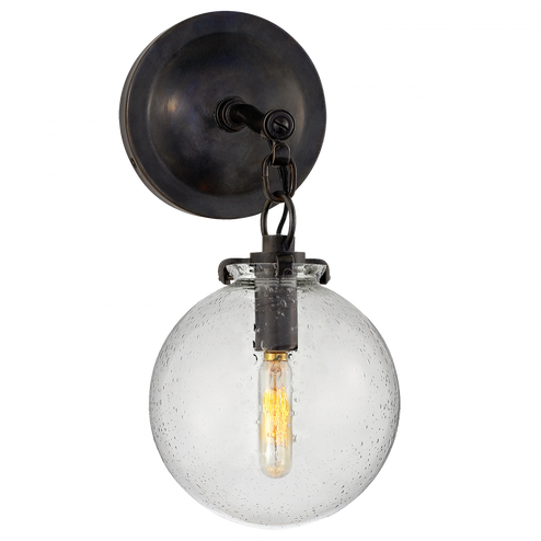 Katie Small Globe Sconce (279|TOB 2225BZ/G4-SG)