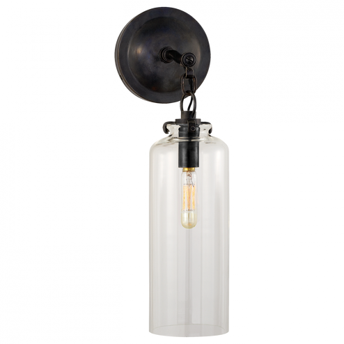Katie Small Cylinder Sconce (279|TOB 2225BZ/G3-CG)