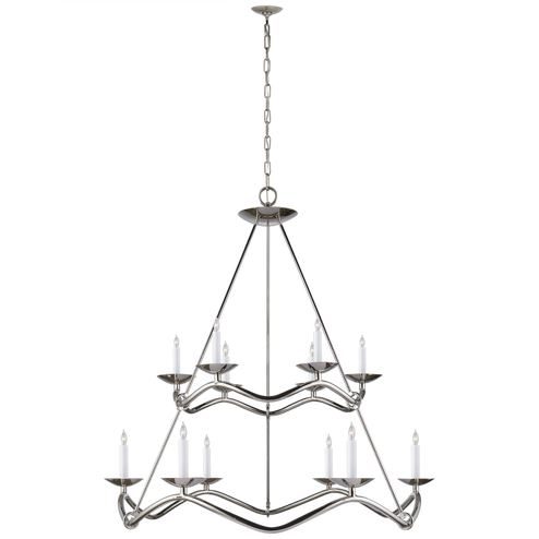 Choros Two-Tier Chandelier (279|S 5041PN)