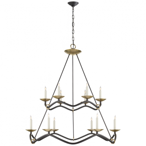 Choros Two-Tier Chandelier (279|S 5041AI)
