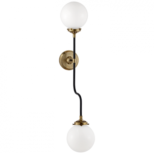 Bistro Double Wall Sconce (279|S 2022HAB-WG)