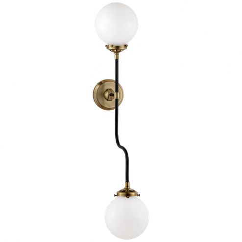 Bistro Double Wall Sconce (279|S 2022HAB-WG)