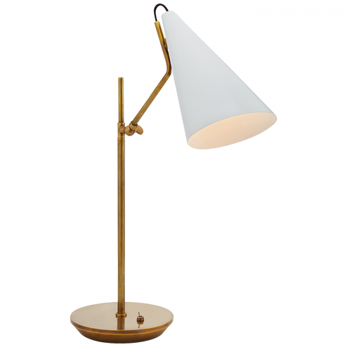 Clemente Table Lamp (279|ARN 3010HAB-WHT)