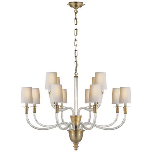 Vivian Large Two-Tier Chandelier (279|TOB 5033HAB-NP)