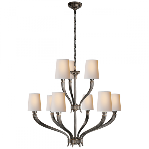 Ruhlmann 2-Tier Chandelier (279|CHC 2465BZ-NP)