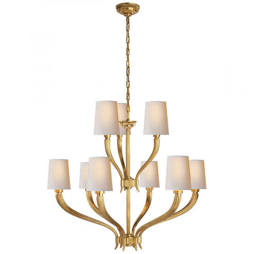 Ruhlmann 2-Tier Chandelier (279|CHC 2465AB-NP)