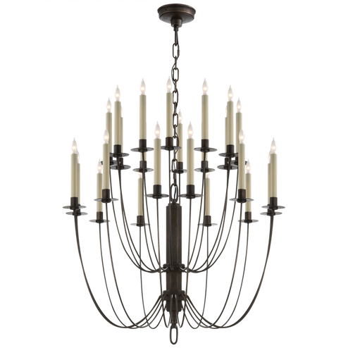 Erika Two-Tier Chandelier (279|TOB 5205AI)