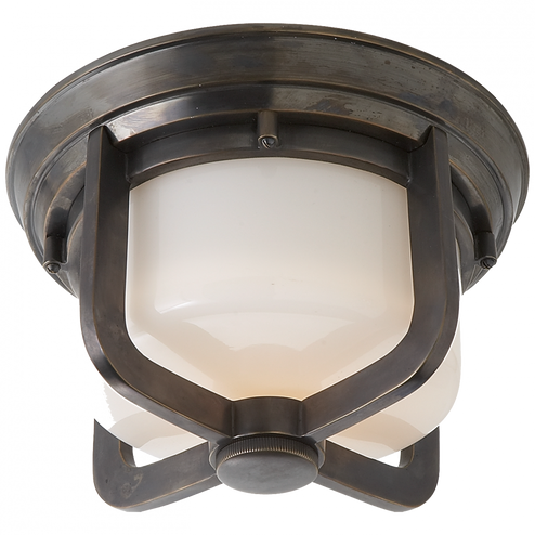 Milton Short Flush Mount (279|TOB 4011BZ-WG)