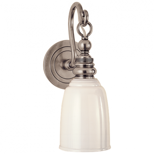 Boston Loop Arm Sconce (279|SL 2934AN-WG)