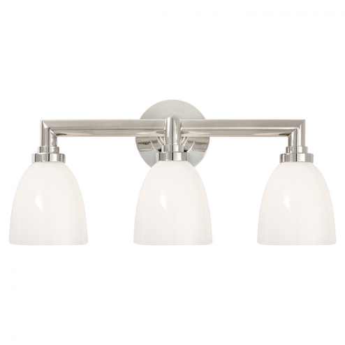 Wilton Triple Bath Light (279|SL 2843PN-WG)