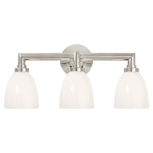 Wilton Triple Bath Light (279|SL 2843PN-WG)