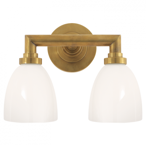 Wilton Double Bath Light (279|SL 2842HAB-WG)