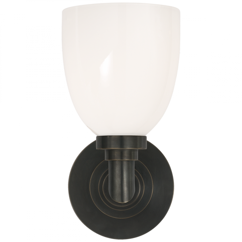 Wilton Single Bath Light (279|SL 2841BZ-WG)