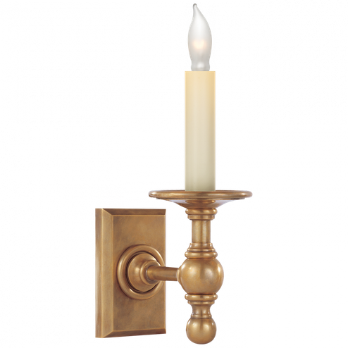 Single Library Classic Sconce (279|SL 2813HAB)
