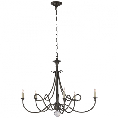 Double Twist Large Chandelier (279|SC 5005BZ)