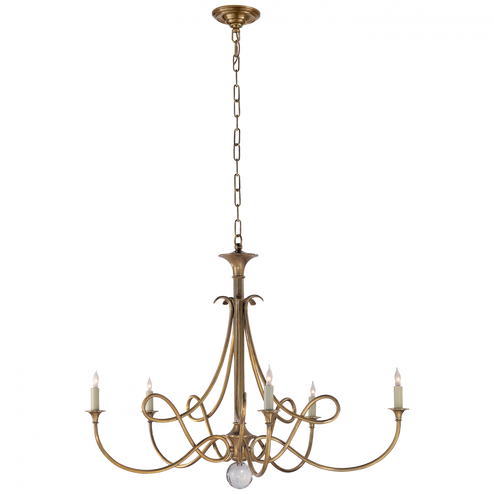 Double Twist Large Chandelier (279|SC 5005HAB)