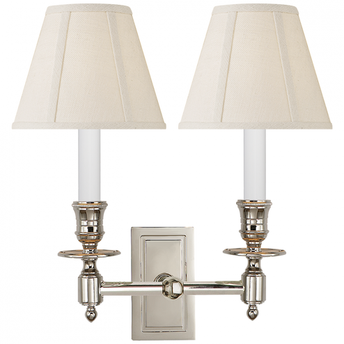 French Double Library Sconce (279|S 2212PN-L)