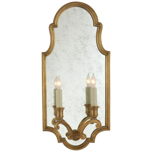 Sussex Medium Framed Double Sconce (279|CHD 1184AB)