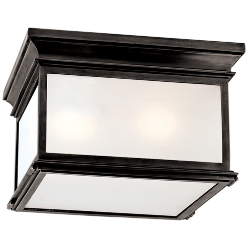 Club Large Square Flush Mount (279|CHC 4129BZ-FG)